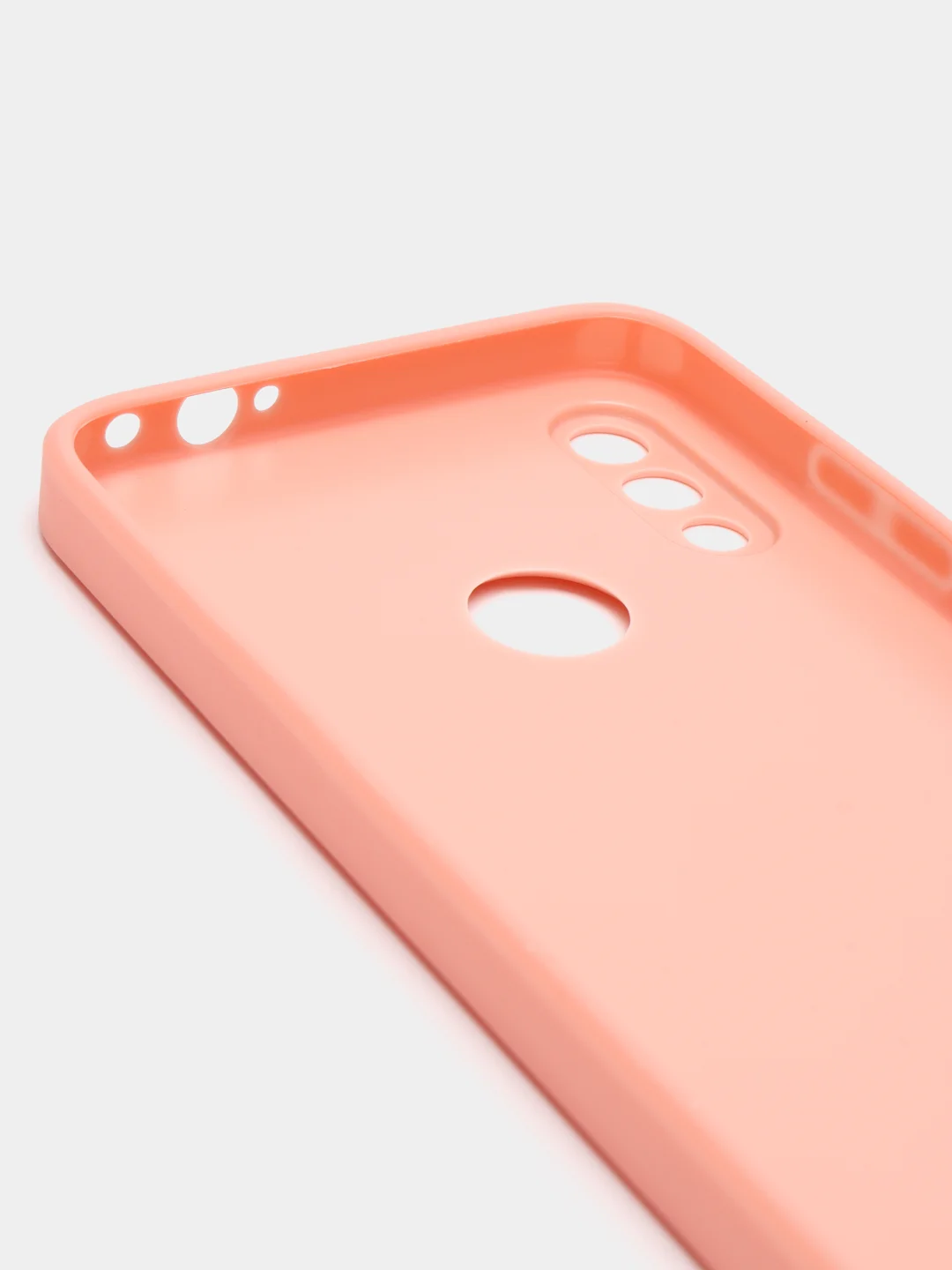 Голубой чехол Xiaomi Redmi Note 7, Redmi Note 7 Pro твердый пластиковый глянцевый под стекло
