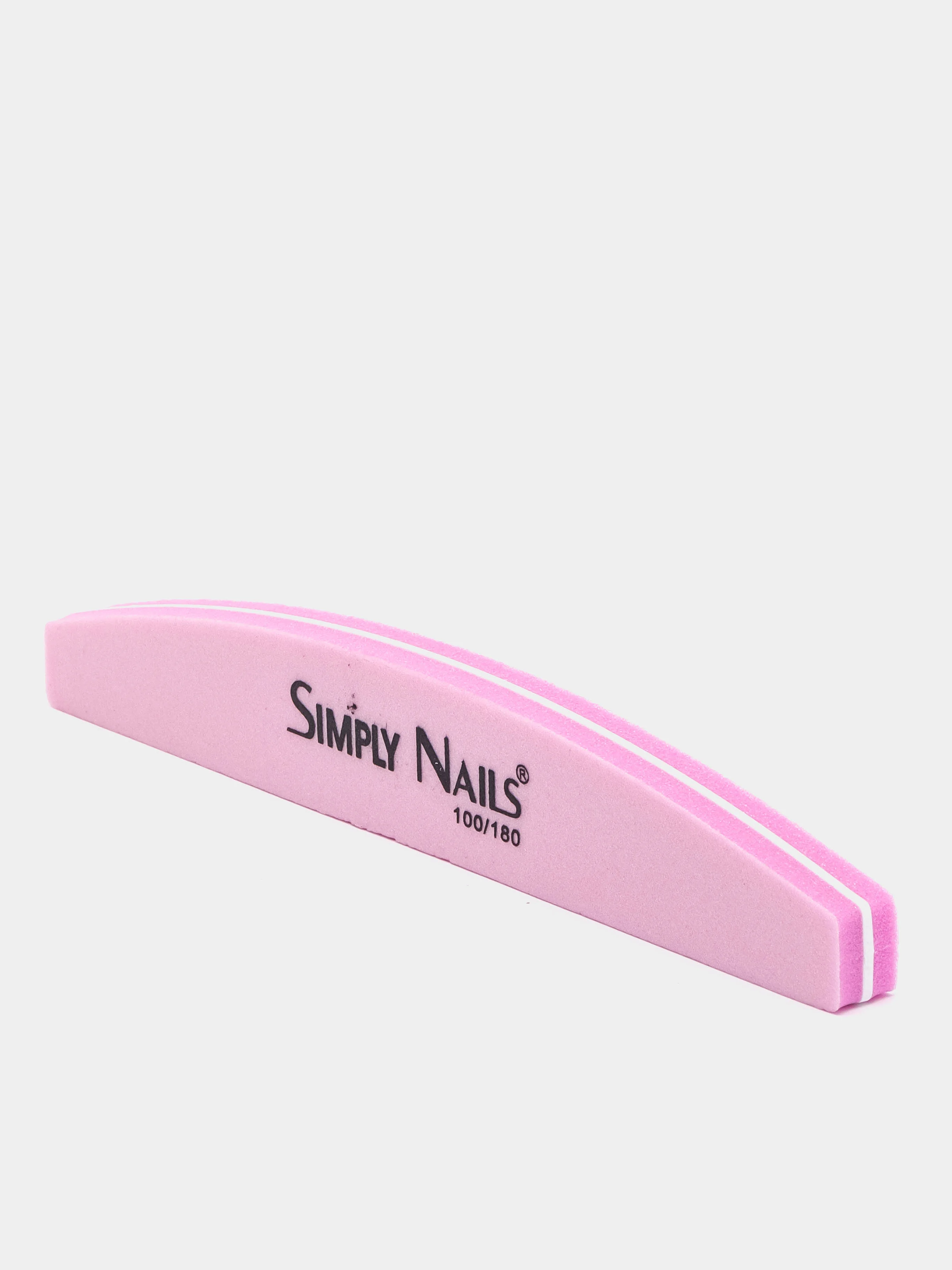 Фуксия пилка для ногтей 100/180 Simply Nails