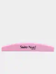 Фуксия пилка для ногтей 100/180 Simply Nails