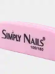 Фуксия пилка для ногтей 100/180 Simply Nails