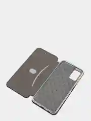 Черный чехол книжка на Samsung Galaxy A03s