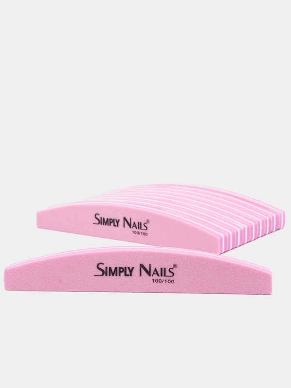 Набор из 10 пилок для ногтей 100/100 Simply Nails