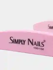 Синий набор из 10 пилок для ногтей 100/100 Simply Nails