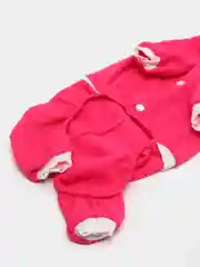 Розовый комбинезон с капюшоном для собак и кошек