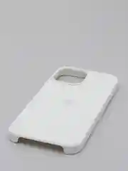 Белый чехол Silicone Case для iPhone 13 / 13 Pro / 13 Pro Max с открытым низом