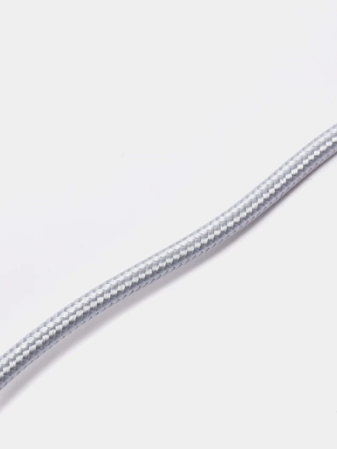 Серебряный aux кабель 3.5 мм