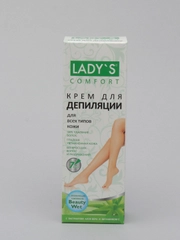 Крем Lady"s для депиляции для всех типов кожи / ультрабыстрый / для чувствительной кожи