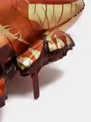 Коричневый фольгированный шар "Динозавр"