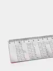 Линейка 3D, 30 см, BRAUBERG, объемная, "Красные тюльпаны", европодвес, 210590