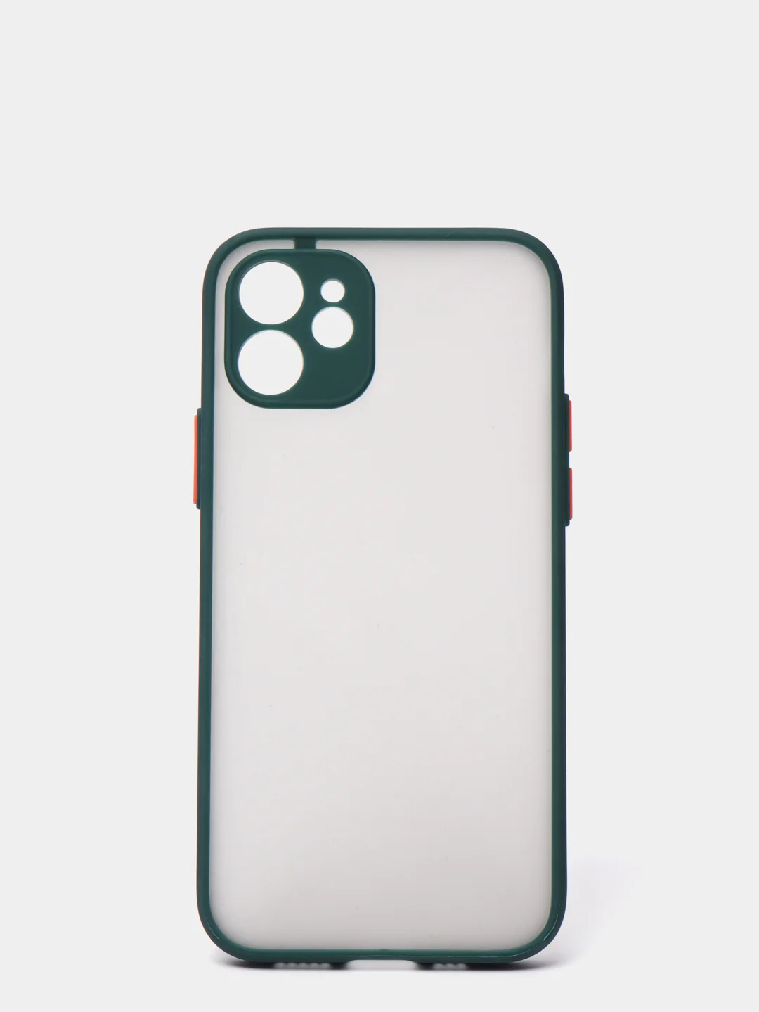 Зеленый чехол на iPhone 13, 12, 11, 8, 7, XR, X, XS, pro, mini, max, plus, SE