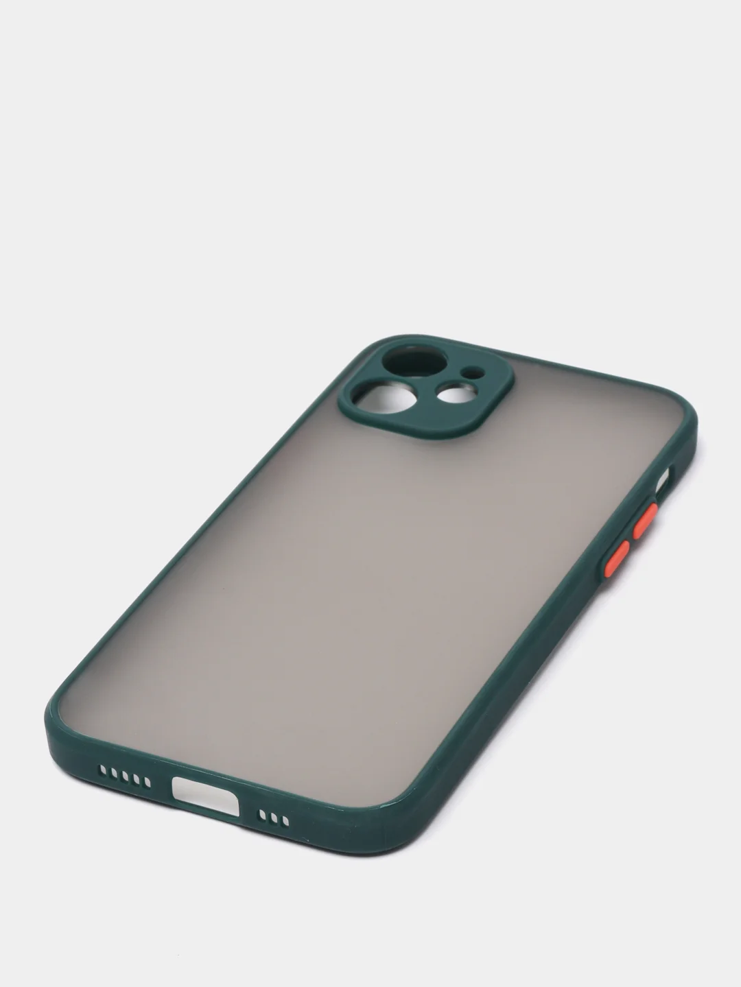 Зеленый чехол на iPhone 13, 12, 11, 8, 7, XR, X, XS, pro, mini, max, plus, SE