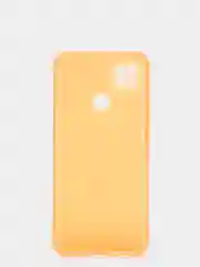 Оранжевый чехол Xiaomi Redmi 9C, Redmi 9C NFC, Redmi 10A прозрачный плотный неоновый с оттенком