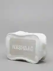 Розовый косметичка дорожная Washbag, водонепроницаемая, прозрачная, сумка для душа и бассейна