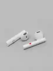 Белый bluetooth-наушники беспроводные TWS W12, вкладыши