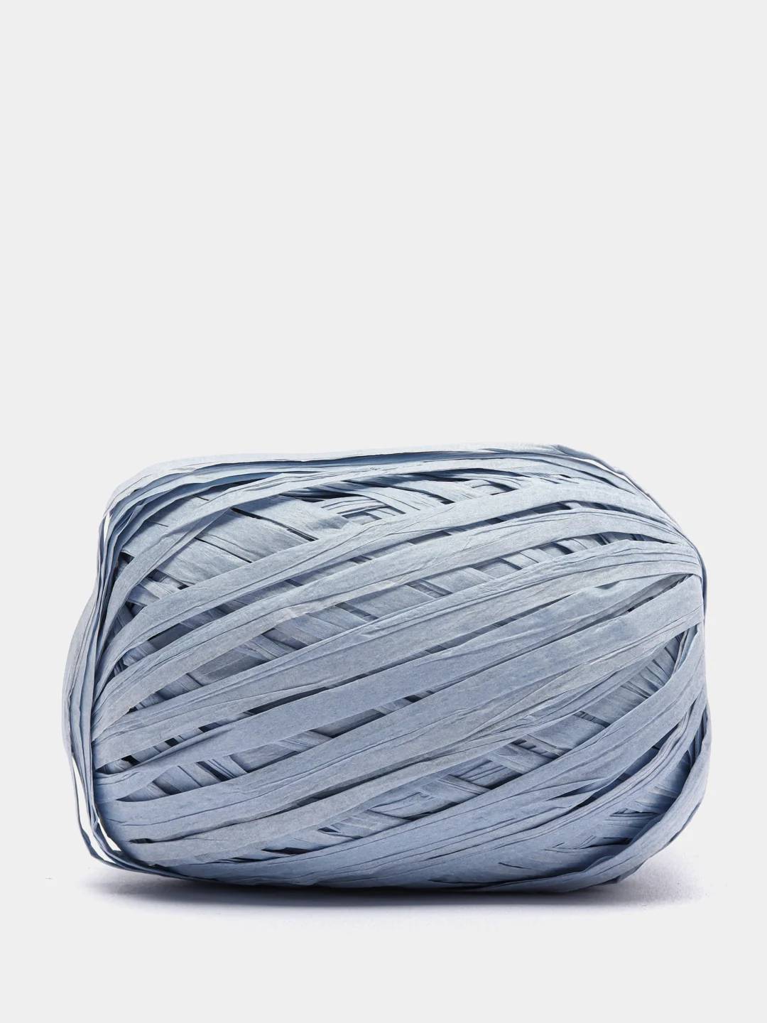 Голубой пряжа для вязания Raffia / пряжа "Рафия" 4 мотка
