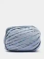 Голубой пряжа для вязания Raffia / пряжа "Рафия" 4 мотка