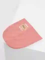 Коралловый меланж шапка для девочки, лапша, весна