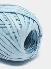 Небесно-голубой пряжа для вязания Raffia / пряжа "Рафия" 4 мотка