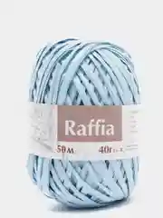 Небесно-голубой пряжа для вязания Raffia / пряжа "Рафия" 4 мотка