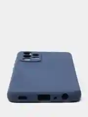 Темно-синий чехол Samsung Galaxy A52, силиконовый