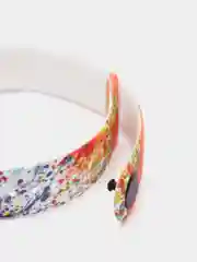 Оранжевый ремешки для Xiaomi Mi Band 5 с рисунком