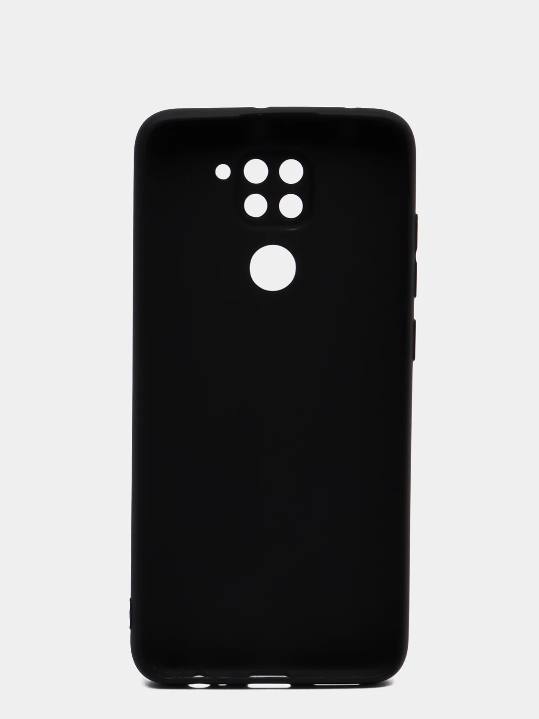 Силиконовый чехол для Xiaomi 9A / 9C / 9T / NOTE 10 / NOTE 9 / POCO M3, черный, матовый