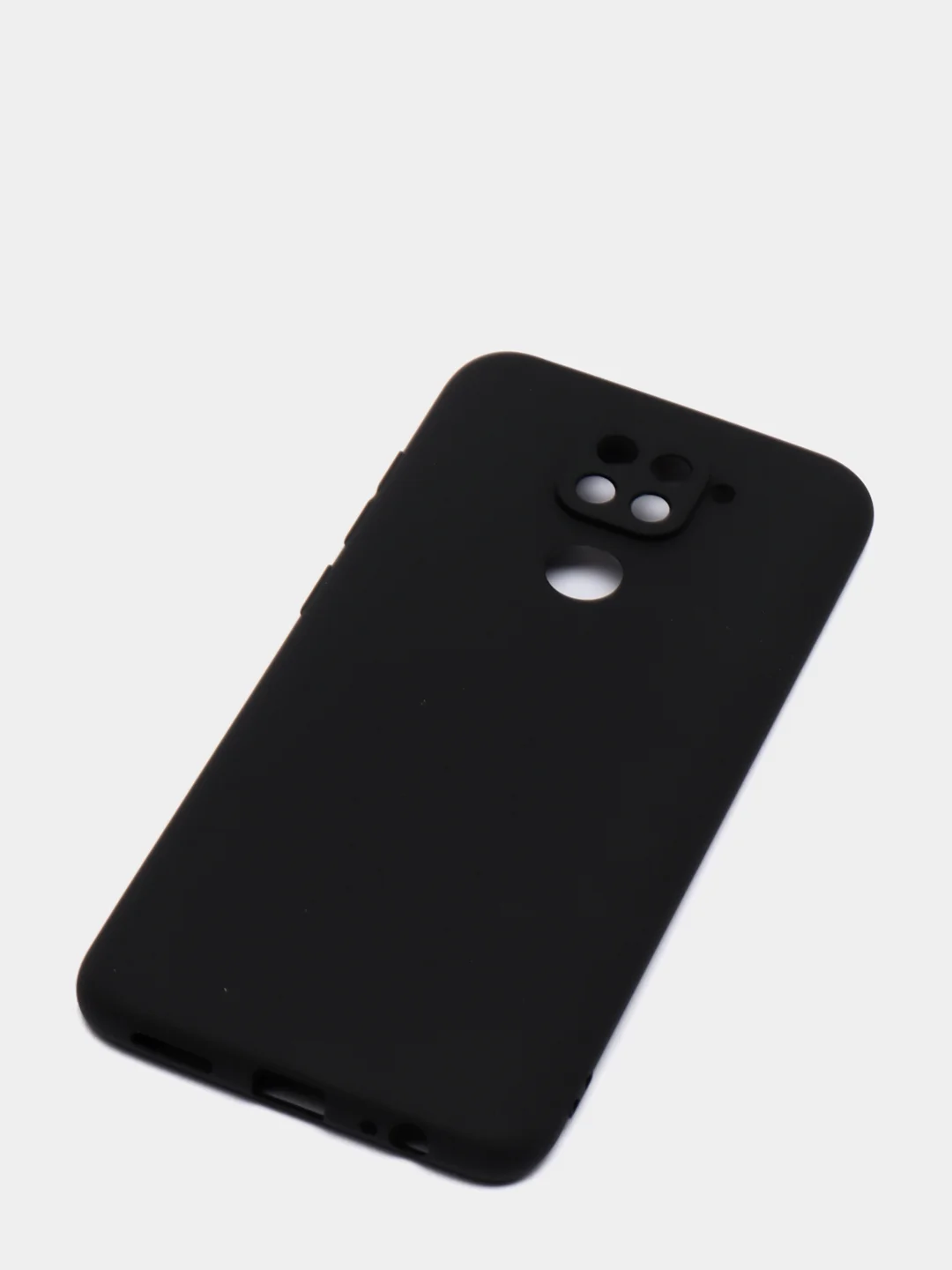 Силиконовый чехол для Xiaomi 9A / 9C / 9T / NOTE 10 / NOTE 9 / POCO M3, черный, матовый