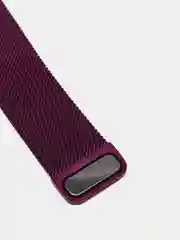 Пурпурный ремешок для Apple Watch "Миланская петля", металлический