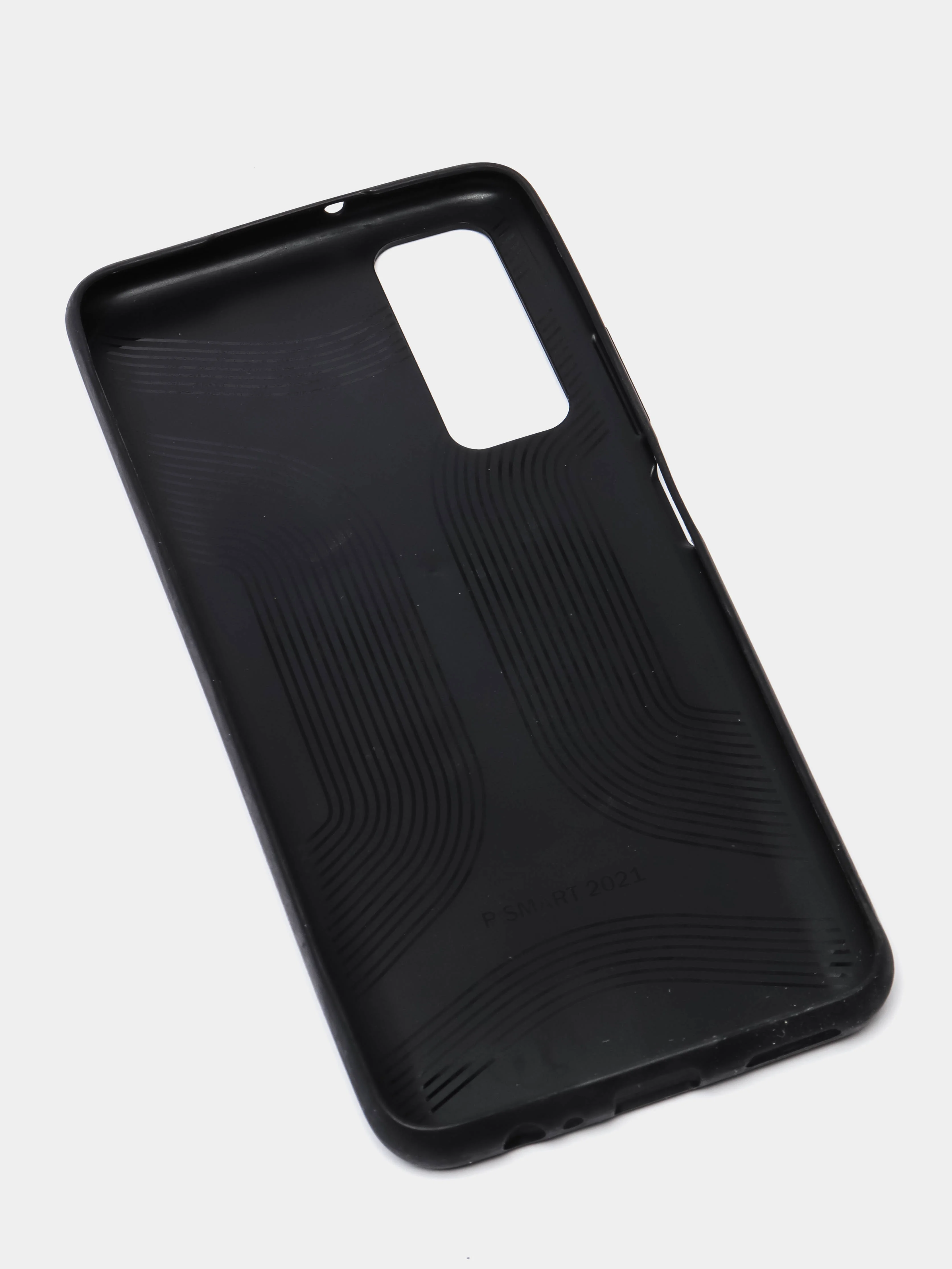 Синий чехол Huawei P Smart 2021, Хуавей П Смарт 2021 силиконовый под кожу