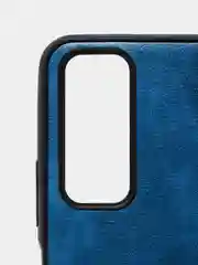 Синий чехол Huawei P Smart 2021, Хуавей П Смарт 2021 силиконовый под кожу