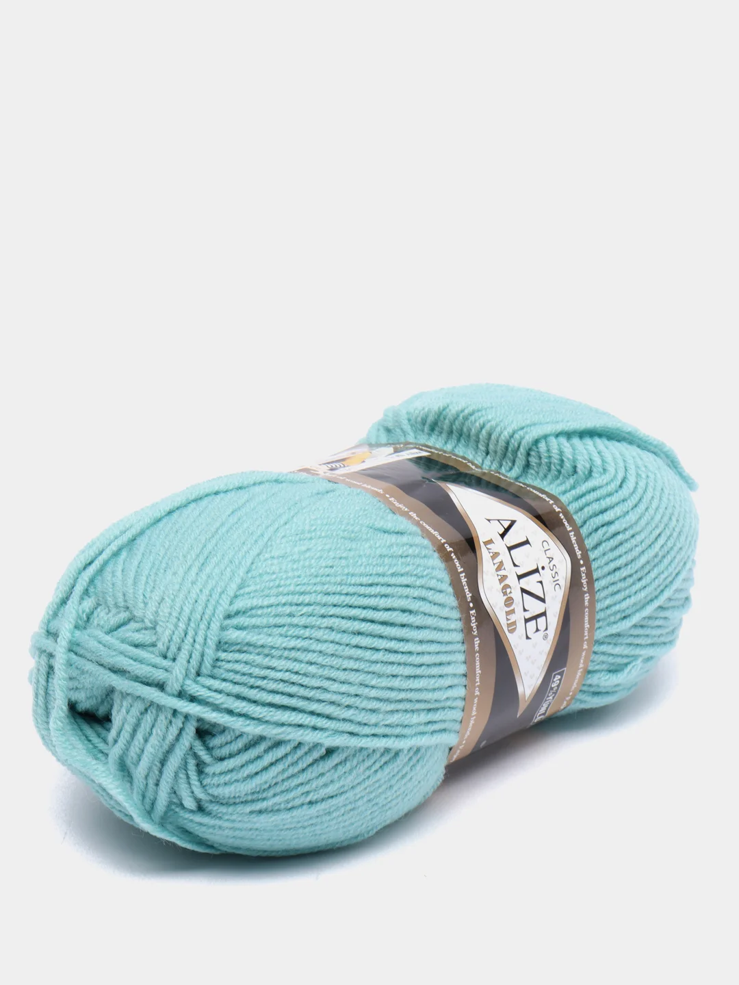 Мятный пряжа Alize Lanagold, 240 м