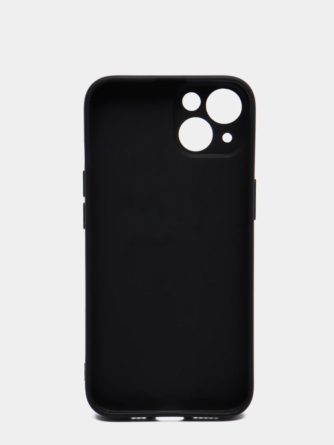 Черный чехол для iPhone 11, 13, 13 Pro, 13 Pro Max, 12, 12 Pro, 12 Pro Max, силикон