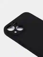Черный чехол для iPhone 11, 13, 13 Pro, 13 Pro Max, 12, 12 Pro, 12 Pro Max, силикон