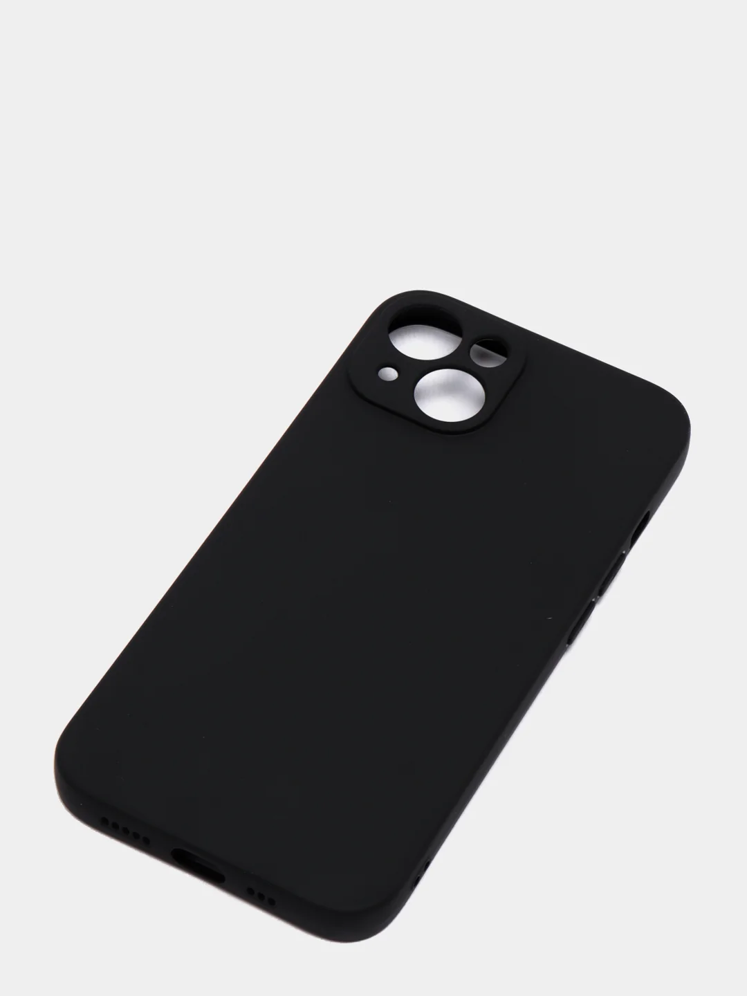 Черный чехол для iPhone 11, 13, 13 Pro, 13 Pro Max, 12, 12 Pro, 12 Pro Max, силикон