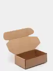 Алый коробка из крафт-картона