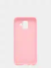 Розовый чехол Samsung Galaxy A6 2018 силиконовый