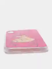 Тёмно-розовый чехол Apple iPhone XR силиконовый с рисунком