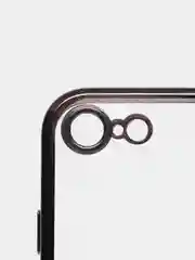 Черный чехол для iPhone 7 8 Plus X XS XR 11 12 13 14 15 Pro Max mini айфон про макс