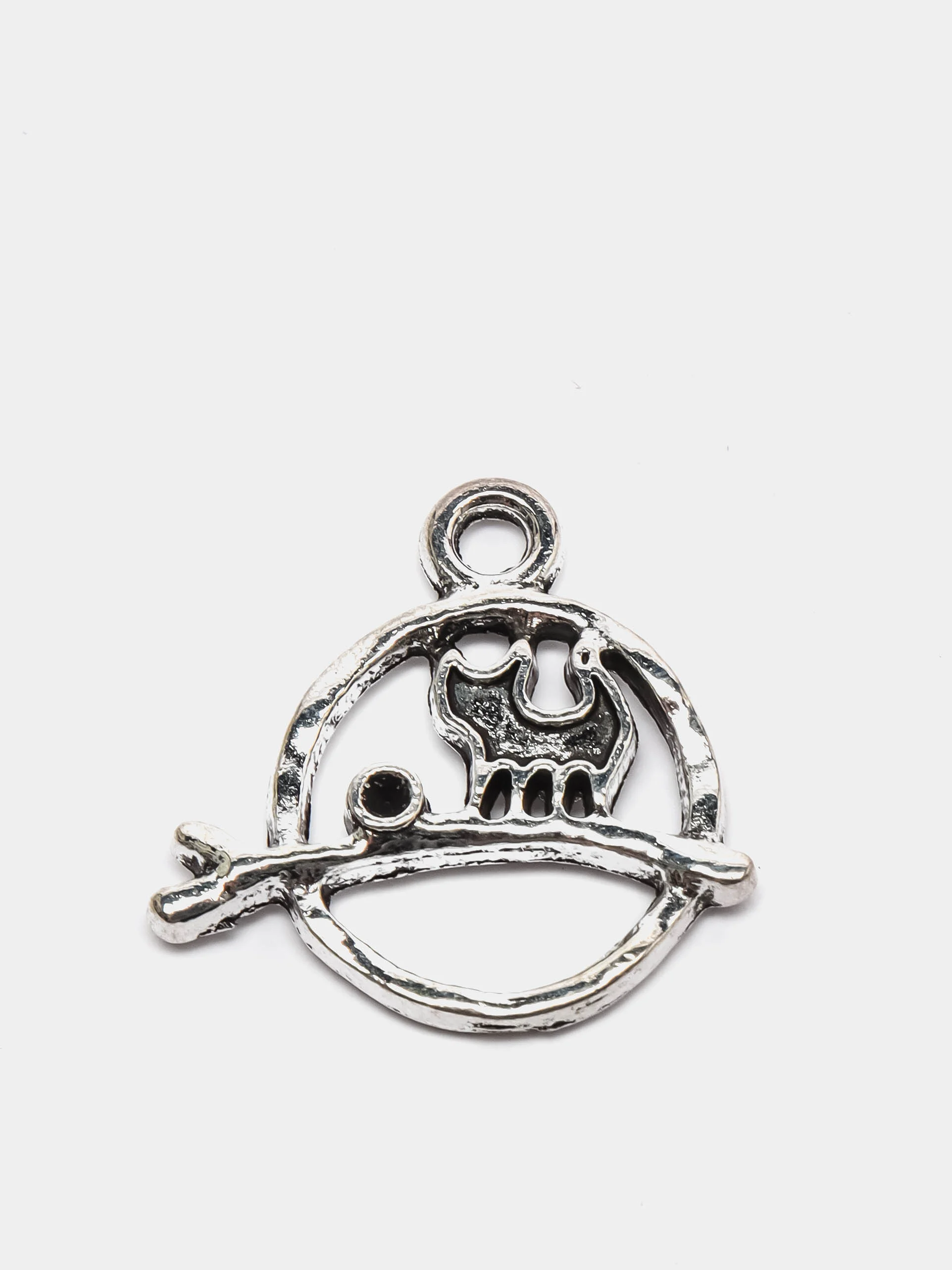 Серебряный женская подвеска Кошка основа, на шею на запястье ожерелье, сеттинг, кулон, цепочка