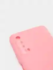 Розовый чехол Huawei P Smart 2021 силиконовый