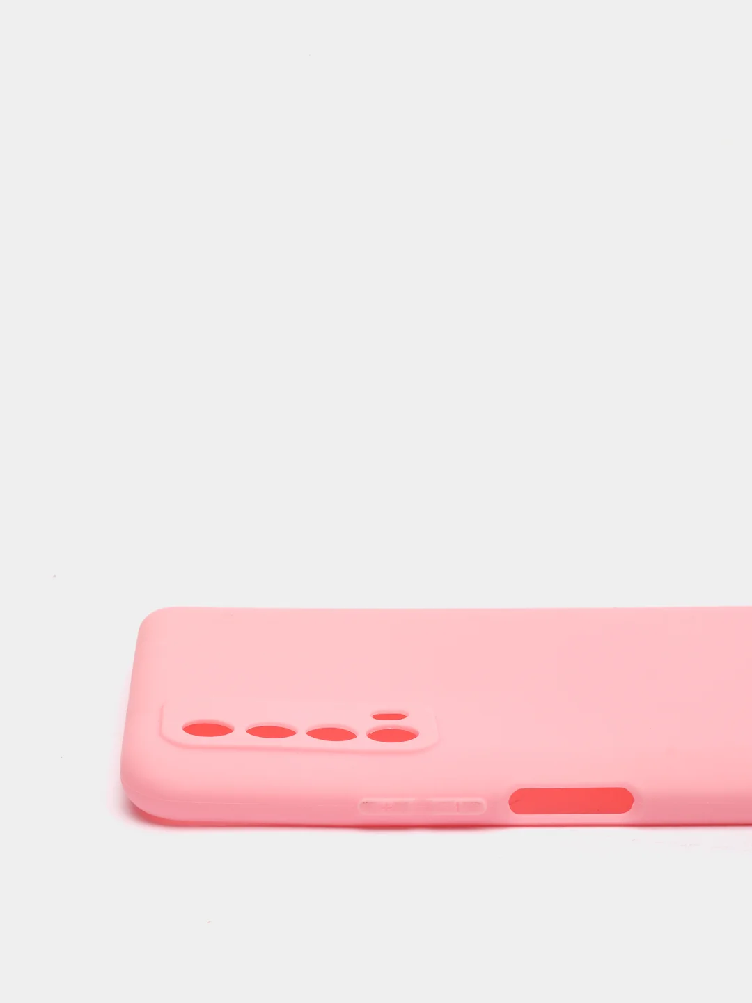 Розовый чехол Huawei P Smart 2021 силиконовый