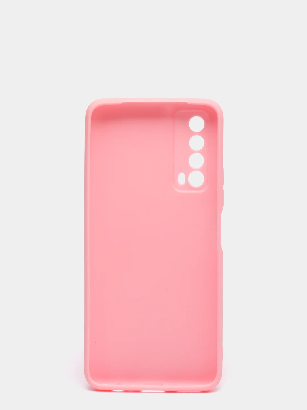 Розовый чехол Huawei P Smart 2021 силиконовый