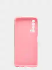 Розовый чехол Huawei P Smart 2021 силиконовый