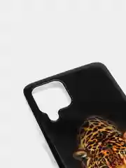 Угольный чехол Samsung Galaxy M32 / A22 (Самсунг Галакси М32 / А22), силиконовый с рисунком