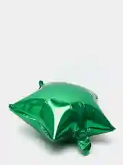 Зеленый воздушный шар Звезда, многоразовый, 45 см