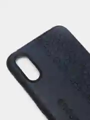 Темно-синий чехол Samsung Galaxy A01 / M01, Самсунг Галакси А01 / М01 из эко кожи Baseus