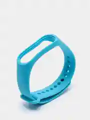 Голубой силиконовый ремешок для Xiaomi Mi Band 3 и Mi Band 4, фитнес-браслет