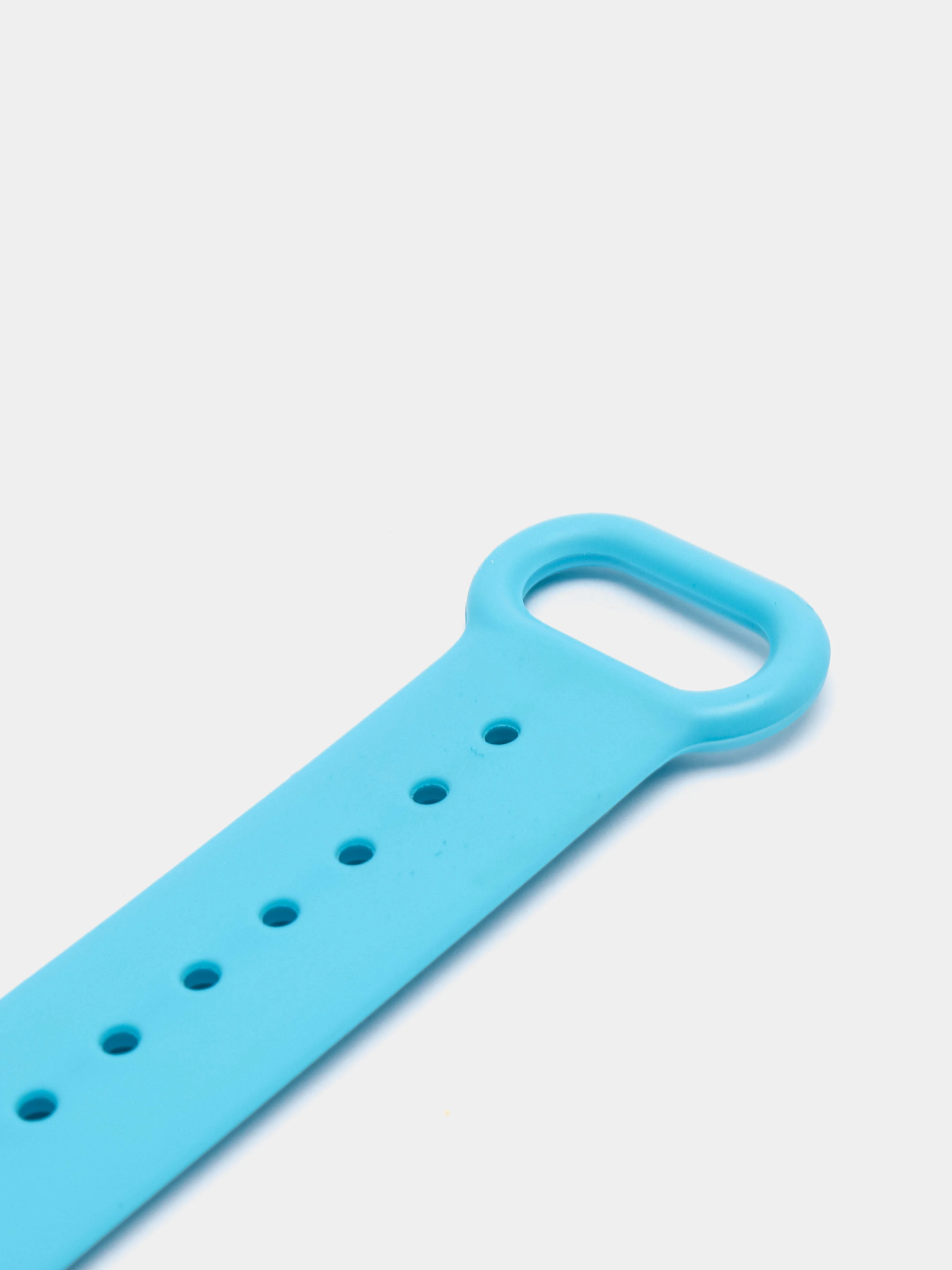 Голубой силиконовый ремешок для Xiaomi Mi Band 3 и Mi Band 4, фитнес-браслет