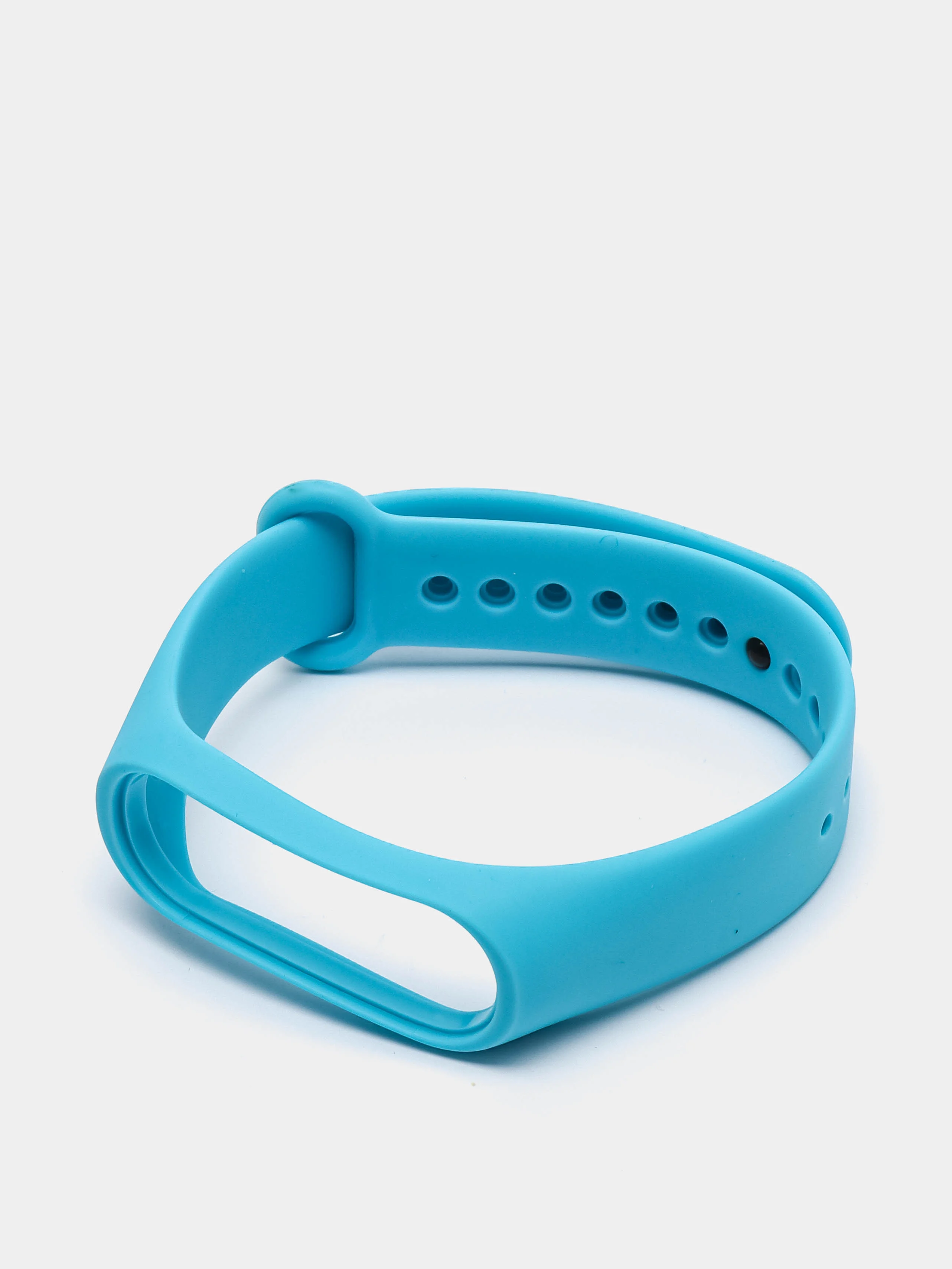 Голубой силиконовый ремешок для Xiaomi Mi Band 3 и Mi Band 4, фитнес-браслет
