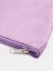 Сиреневый косметичка 19*11 см